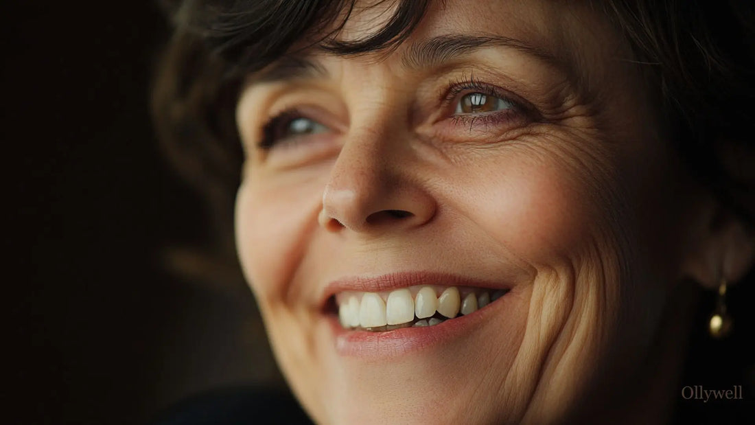 Woman who is smiling.