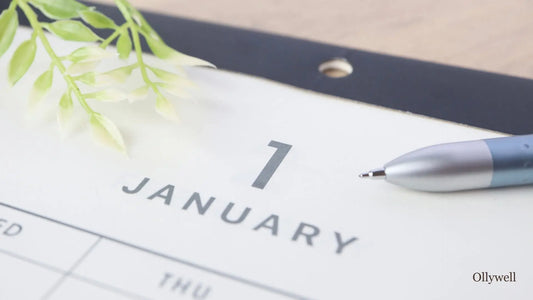 A calendar showing the date January 1st.