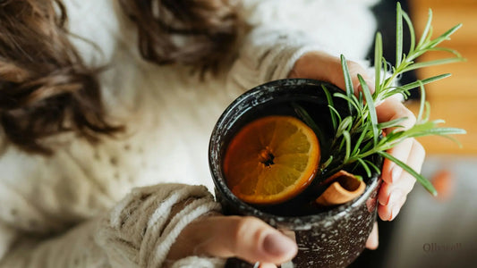 A warming drink with mushroom power. Winter teas with adaptogens