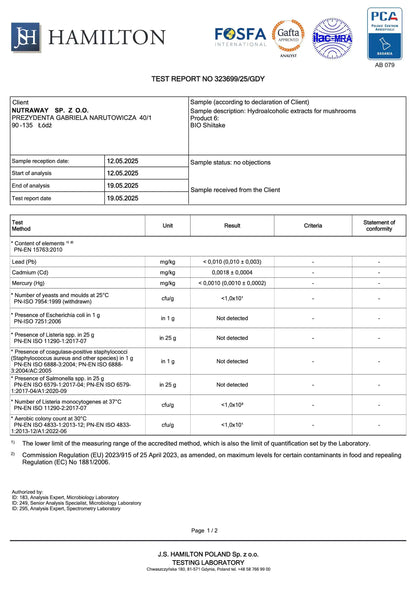 BIO Shiitake: Antiviraal+